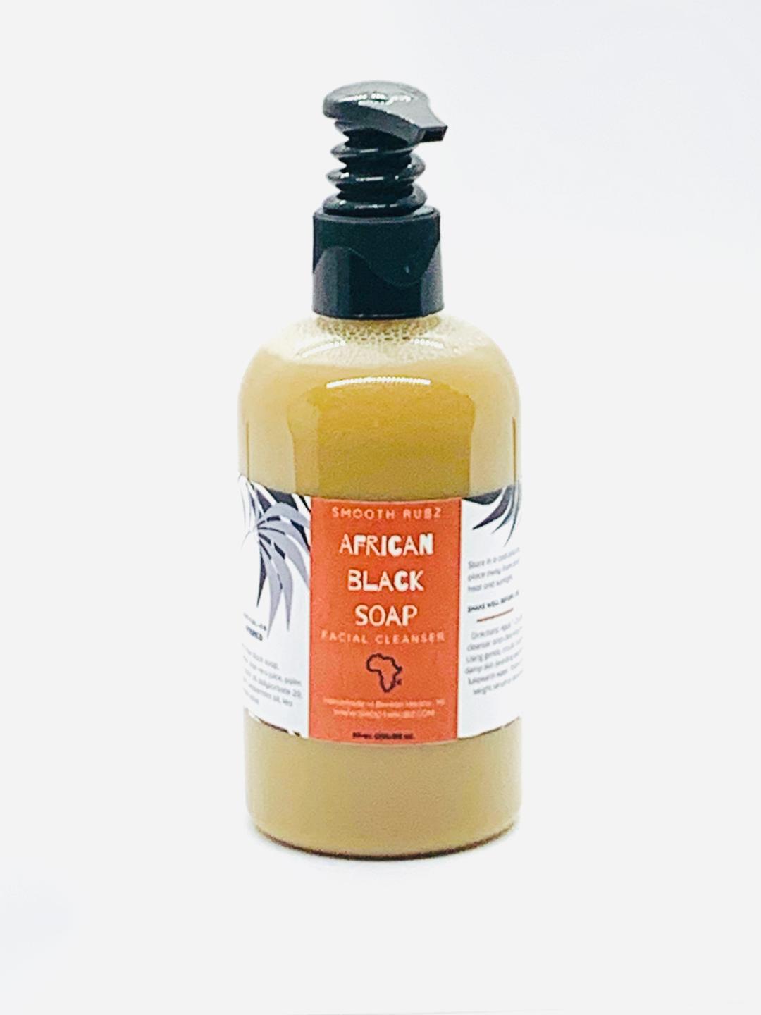 African Black Soap Facial Cleanser